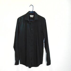 Kenneth Cole Reaction Slim Fit Dress Shirt – Size 15 ½ | 34/35 – Black